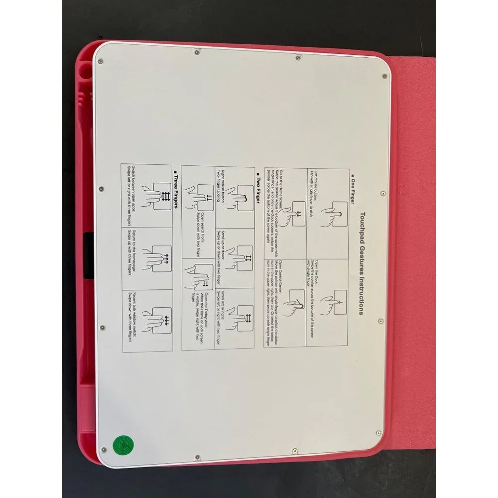 Bluetooth Keyboard Case For Tablet/iPad With Magnetic Cover & Trackpad Slim Fit